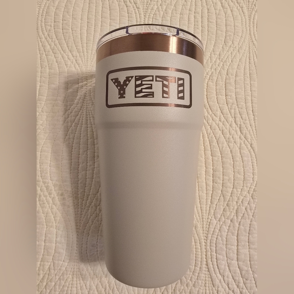 NWT Yeti Limited Edition Folds Of Honor Stackable Rambler 20 Oz